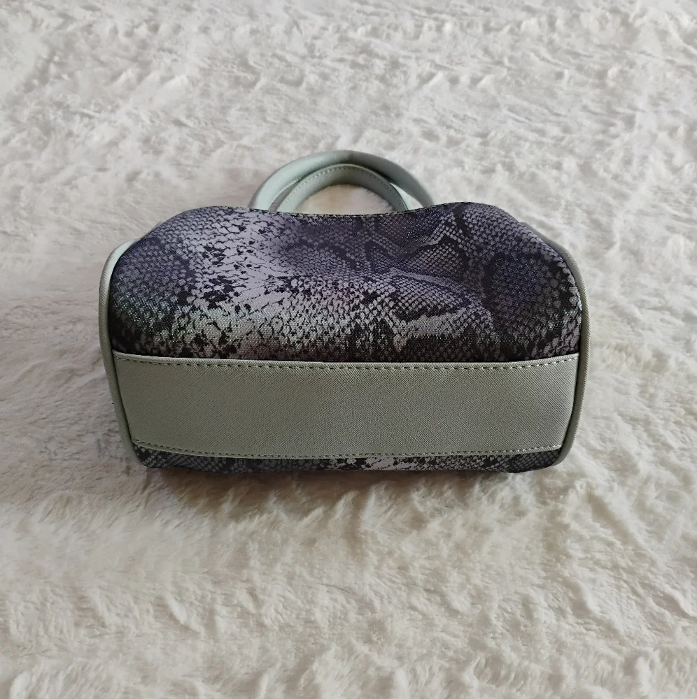Luv Betsey By Betsey Johnson Iridescent Snake Print Satchel